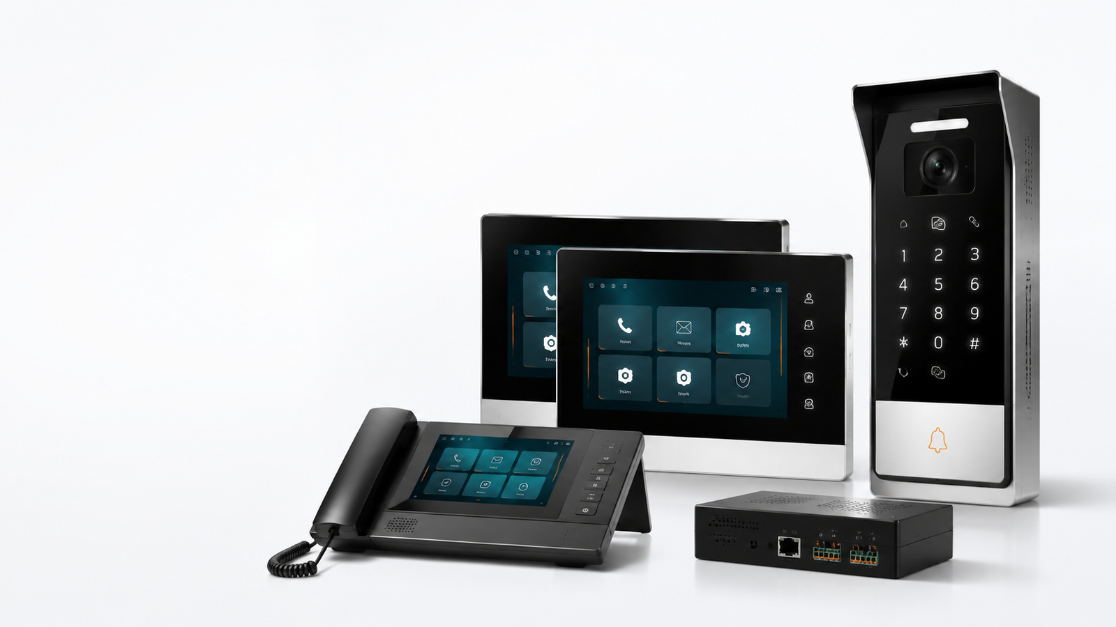 IP video intercom and door communication systems