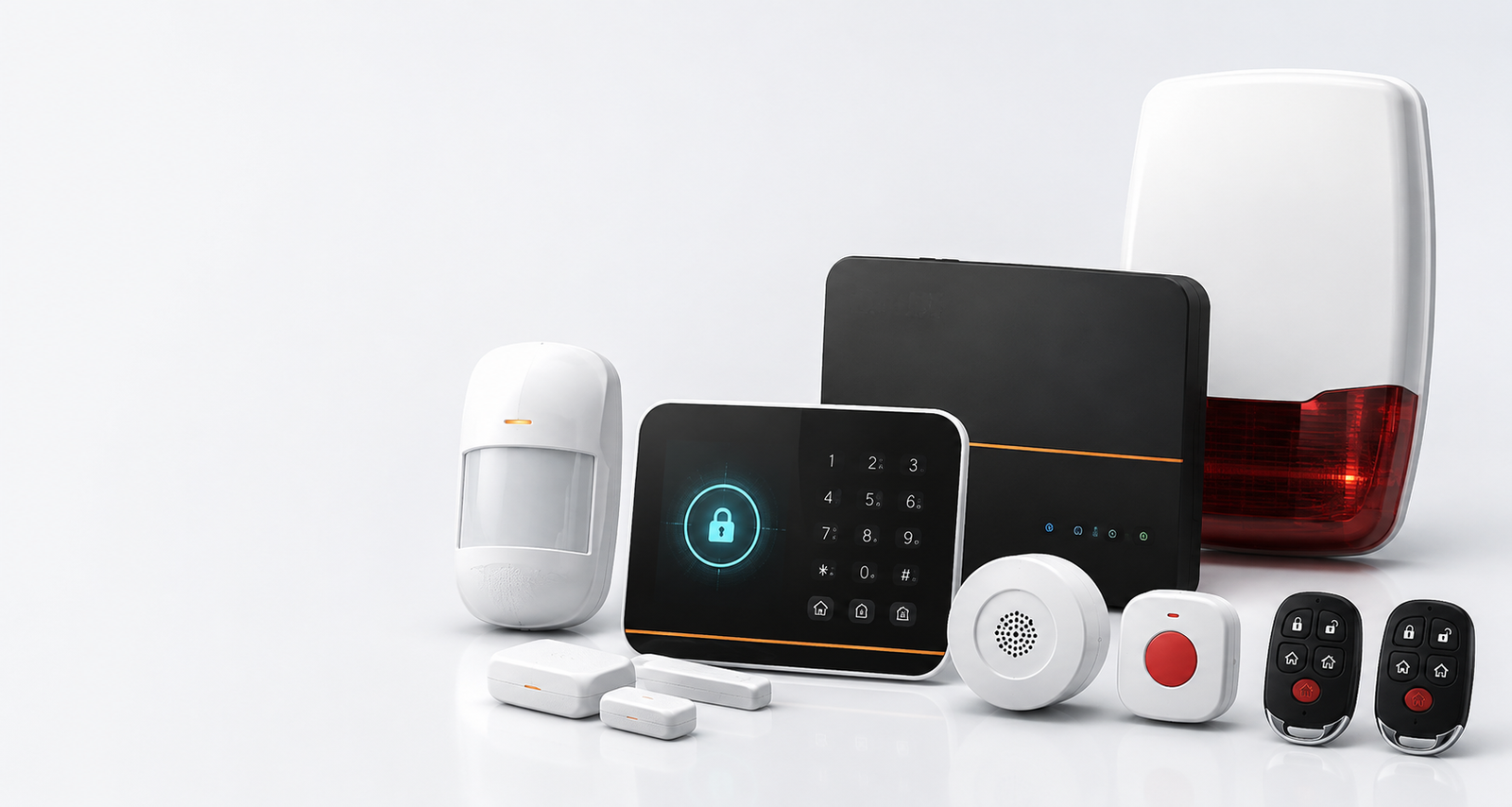 Smart intrusion alarm and detection systems